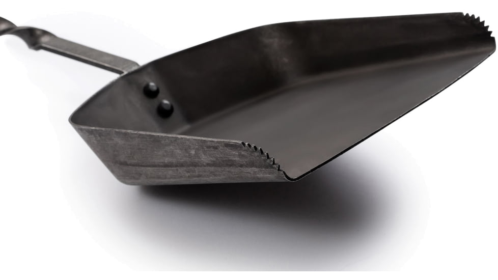 Barebones Cowboy Grill Coal Shovel, Stainless Steel, Natural Walnut, CKW-465