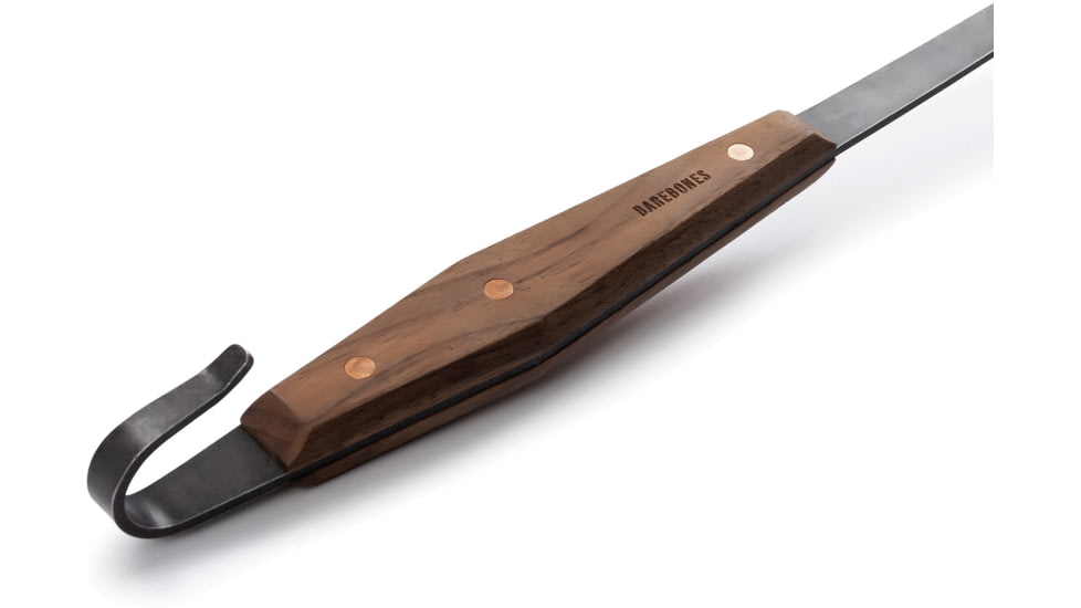 Barebones Cowboy Grill Ladle, Stainless Steel, Natural Walnut, CKW-464