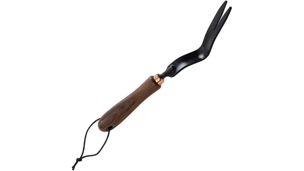 Barebones Dandelion Weeding Fork, Heat-Treated Stainless Steel, Walnut Handle, GDN-093