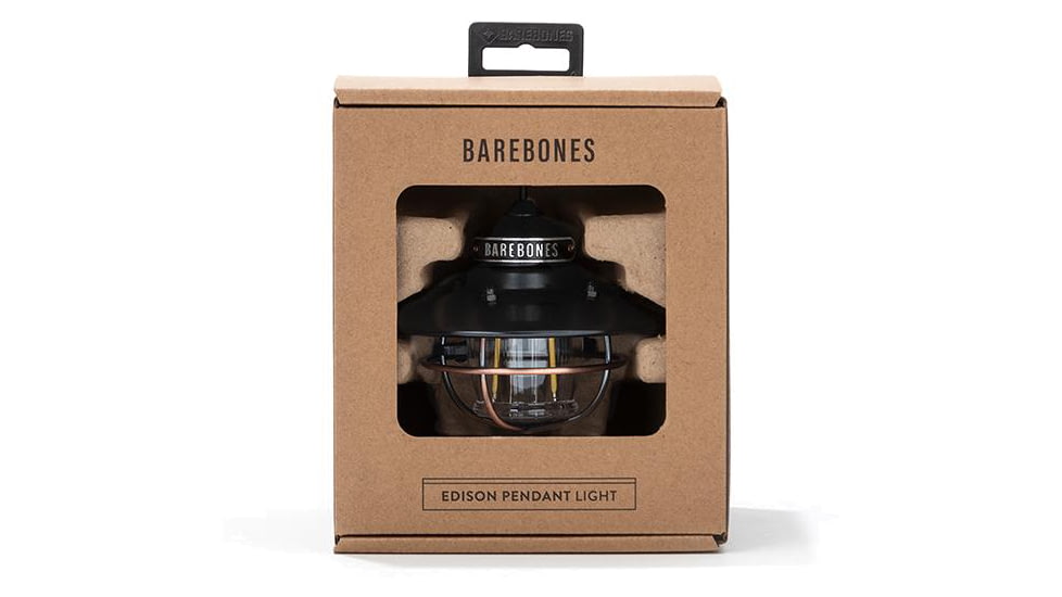 Barebones Edison Pendant Light, Antique Bronze, LIV-264