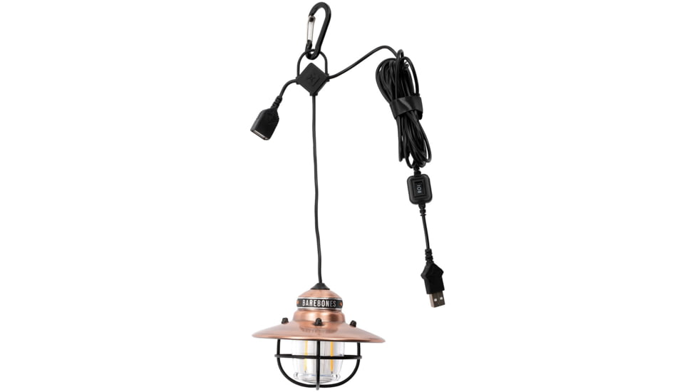 Barebones Edison Pendant Light, Copper, LIV-268