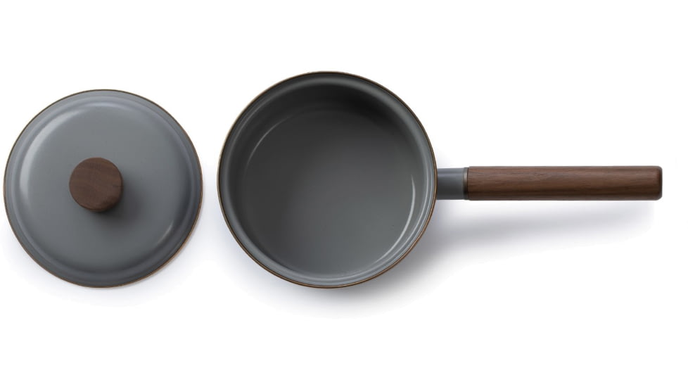 Barebones Enamel Saucepan, Slate Gray, CKW-377