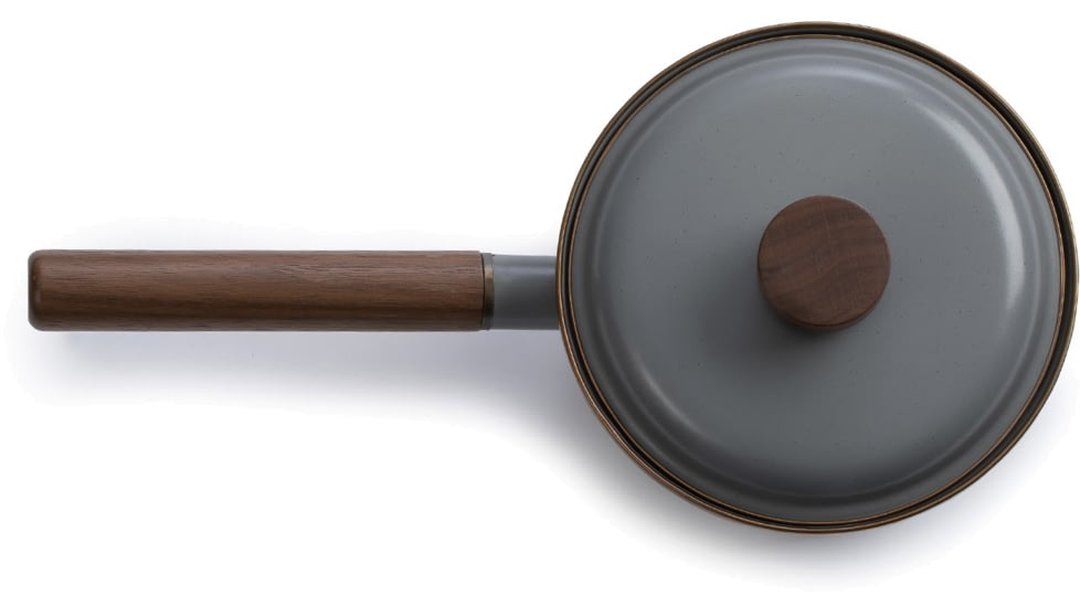 Barebones Enamel Saucepan, Slate Gray, CKW-377