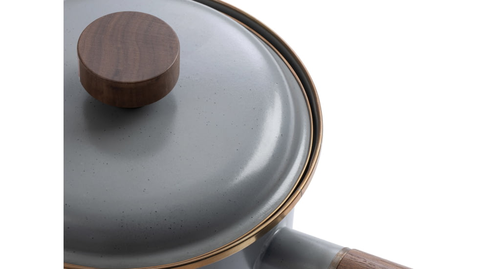 Barebones Enamel Saucepan, Slate Gray, CKW-377