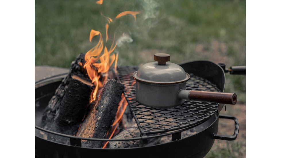 Barebones Enamel Saucepan, Slate Gray, CKW-377