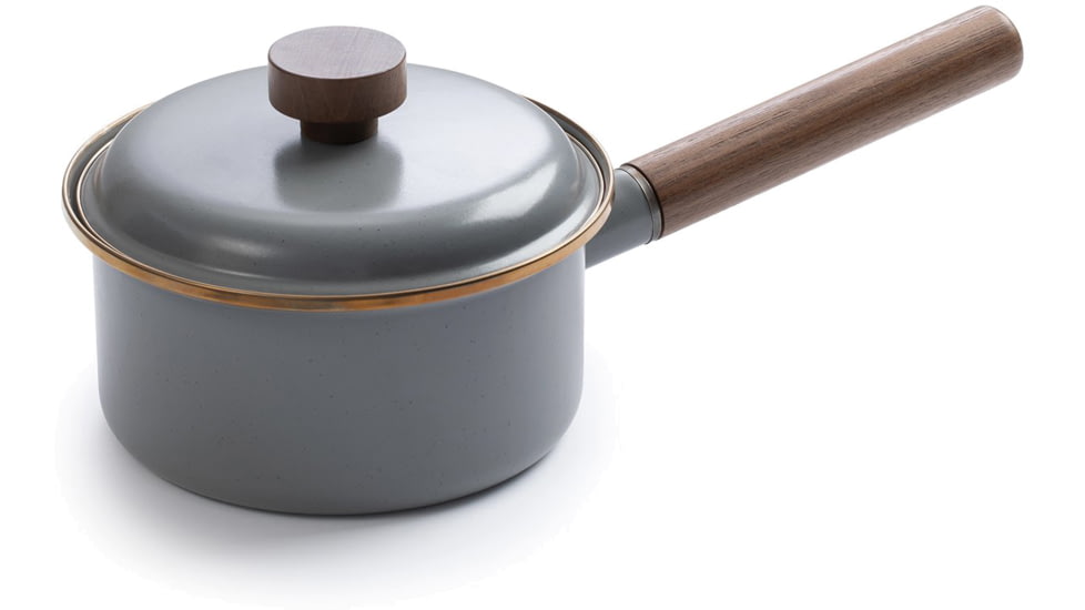 Barebones Enamel Saucepan, Slate Gray, CKW-377