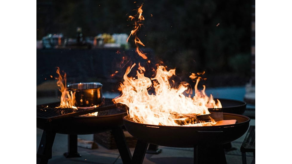 Barebones Fire Pit, High-Temperature Black Coating, STR-592