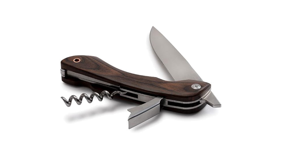 Barebones Folding Picnic Knife, 50CR15 Stainless Steel, Hardwood, CKW-363