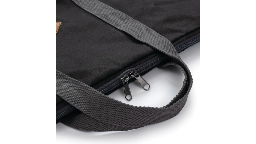 Barebones Heavy Duty Grill Grate Bag, 17in x 32in x 0.25in, Black w/ Charcoal Straps, CKW-401