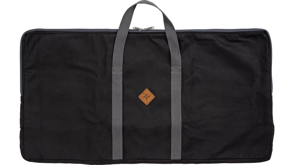 Barebones Heavy Duty Grill Grate Bag, 17in x 32in x 0.25in, Black w/ Charcoal Straps, CKW-401