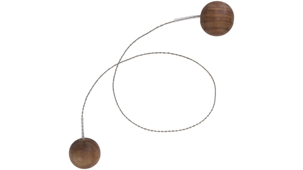 Barebones Walnut Wire Saw, Stainless Blade, Walnut Handle, HMS-2140