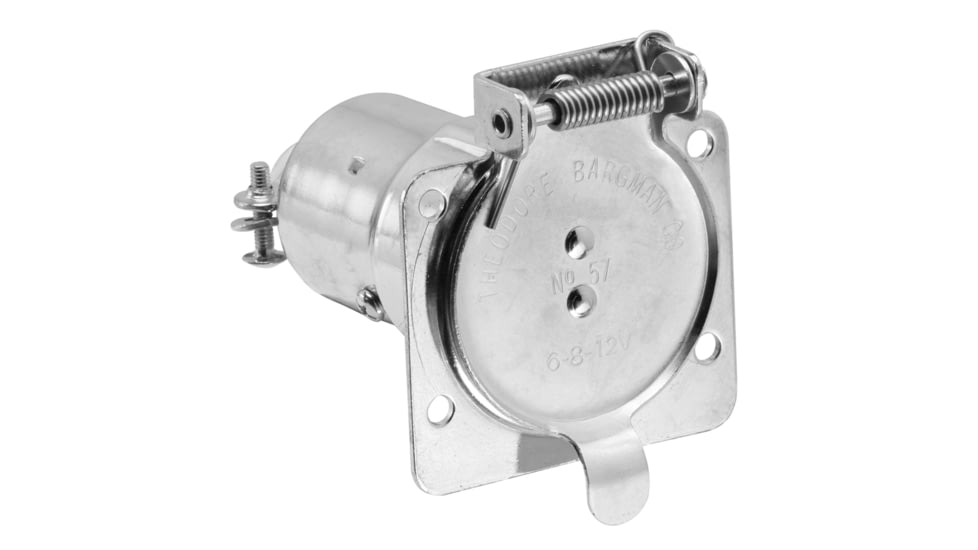 Bargman 7 Way Metal Connector Car End, 50-57-503