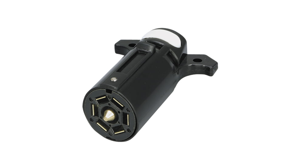 Bargman 7 Way Thermo Plastic Connector Trailer End, 50-77-003