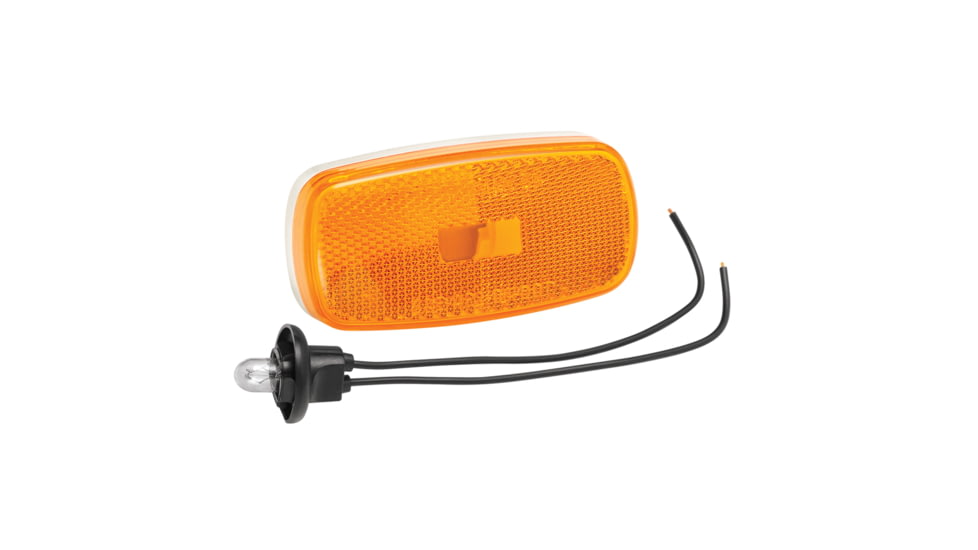 Bargman Clearance Light #59, Amber/White Base, 31-59-002