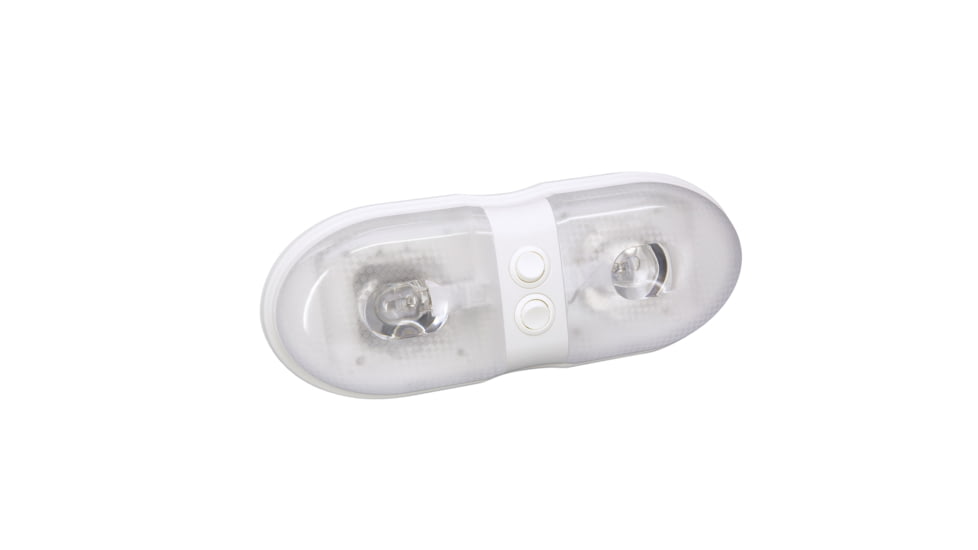 Bargman Interior Light #76 Double With Lens And Dual Switch, 34-76-243