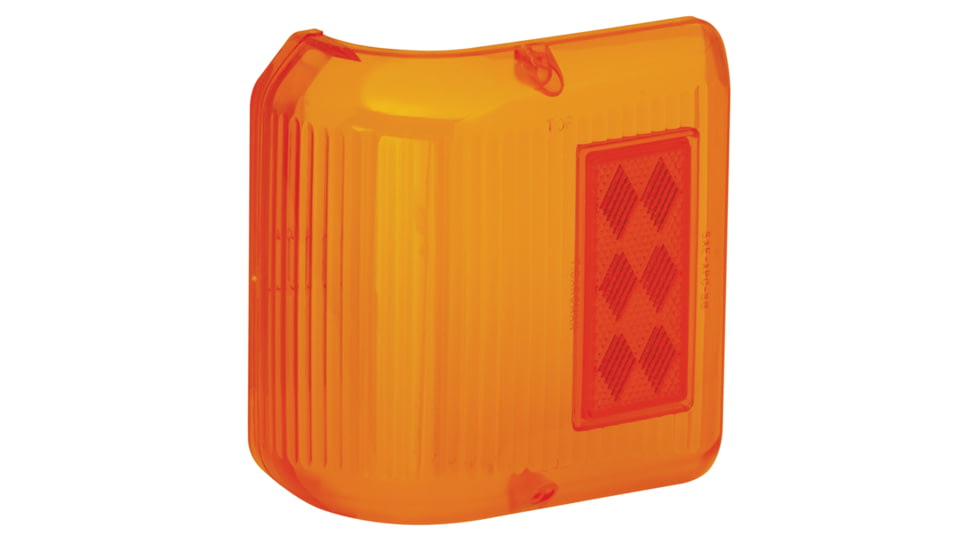 Bargman Wrap Around Clearance Light #86 - Replacement Lens Only, Amber, 34-86-712