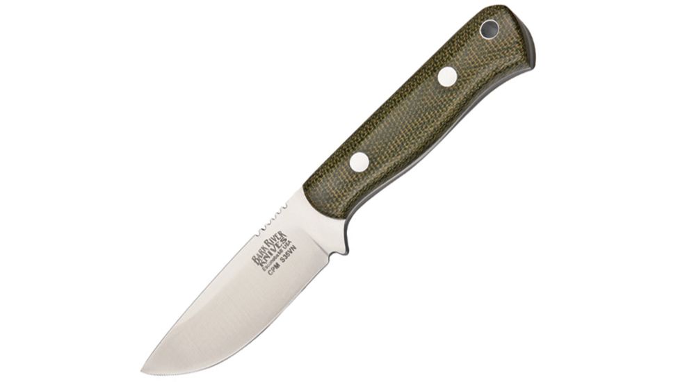 Bark River Bravo-Micro Green Micarta Knife BA005MGC