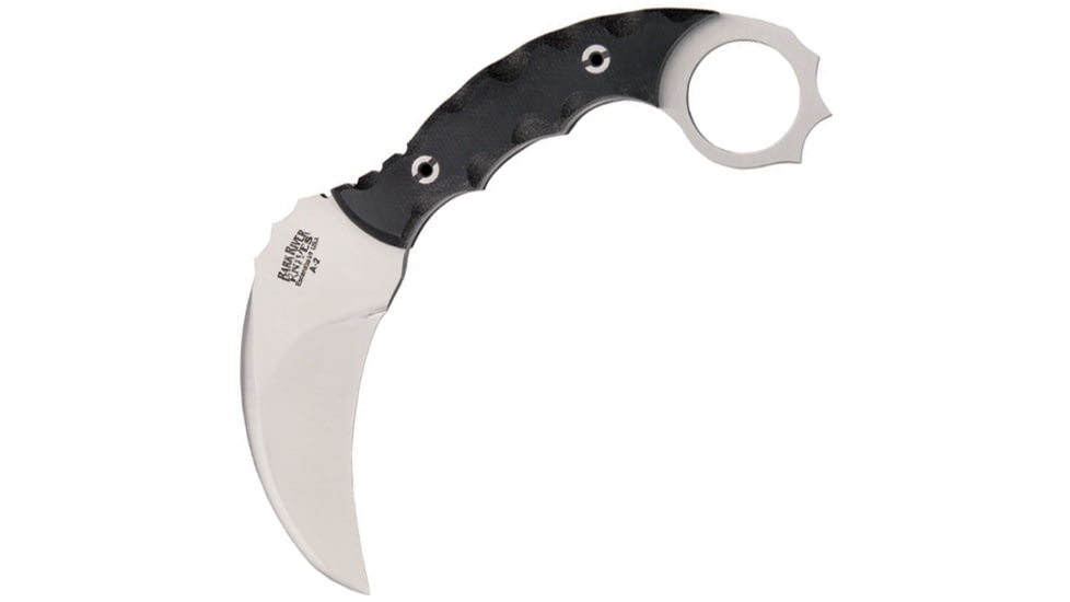 Bark River Ghost II Black Canvas Micarta Knife BA12113MBC
