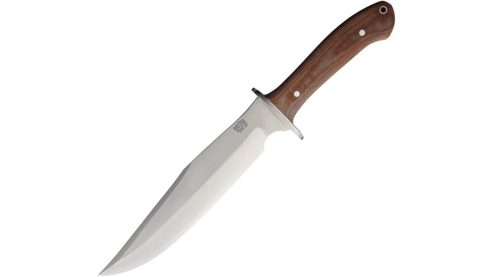 Bark River Highwayman IV Fixed Blade Nat, BA08312MNC