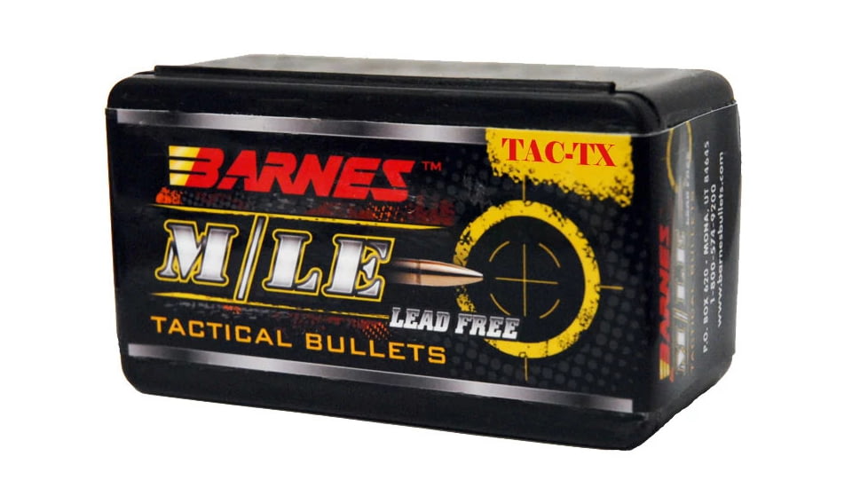 Barnes 30320 .308 120Gr TAC-TX Flat Base 50