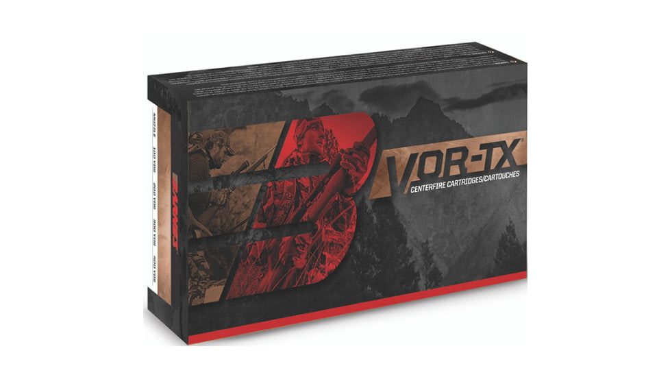 Barnes VOR-TX Rifle .270 Winchester 110 Grain TTSX BT Brass Rifle Ammo, 20 Rounds, BB270W2