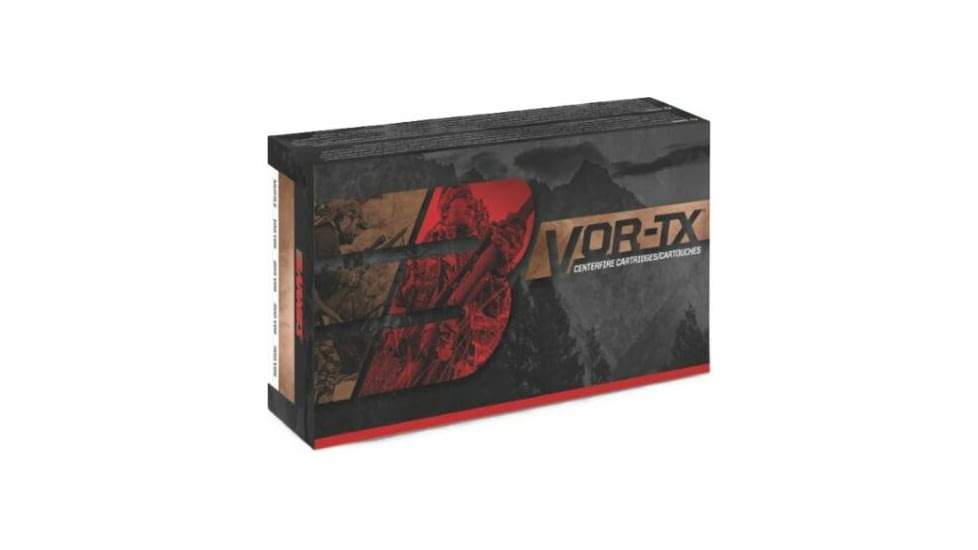 Barnes VOR-TX 8.6mm Blackout 200 grain TAC-TX BT Brass Cased Rifle Ammo, 20 Rounds, 32553