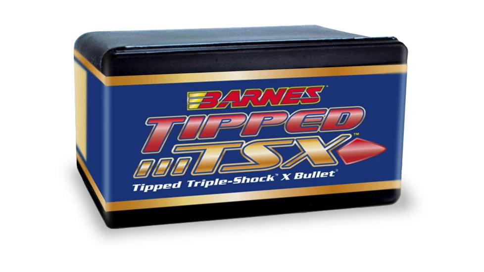 Barnes Bullets 30274 Tipped TSX 270 Caliber .277 110 GR TTSX Boat Tail 50 Box