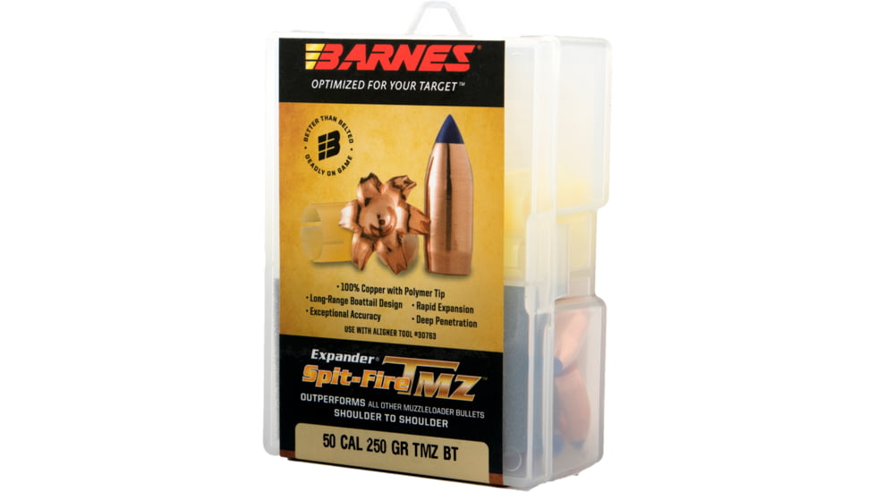 Barnes Bullets 30604 Spit Fire TMZ 50 Black Powder Spit-Fire TMZ 290 GR 24