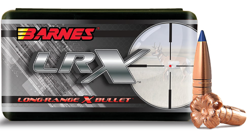Barnes .224 Valkyrie 77 Grain LRX Boat Tail Rifle Ammo, 20 Rounds, 32161