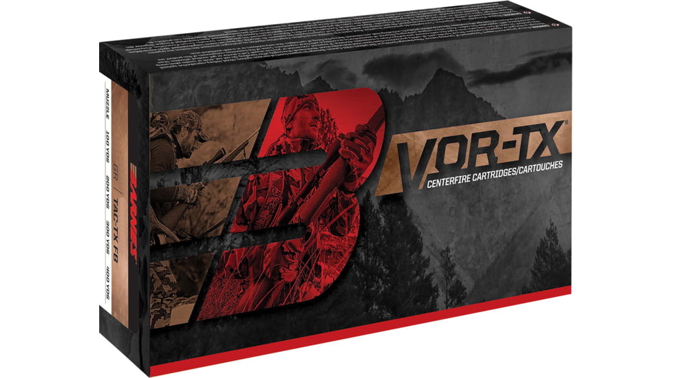 Barnes VOR-TX Rifle .28 Nosler Rifle Bullets, 162 Grain, TSX Boat Tail, 20, 32248
