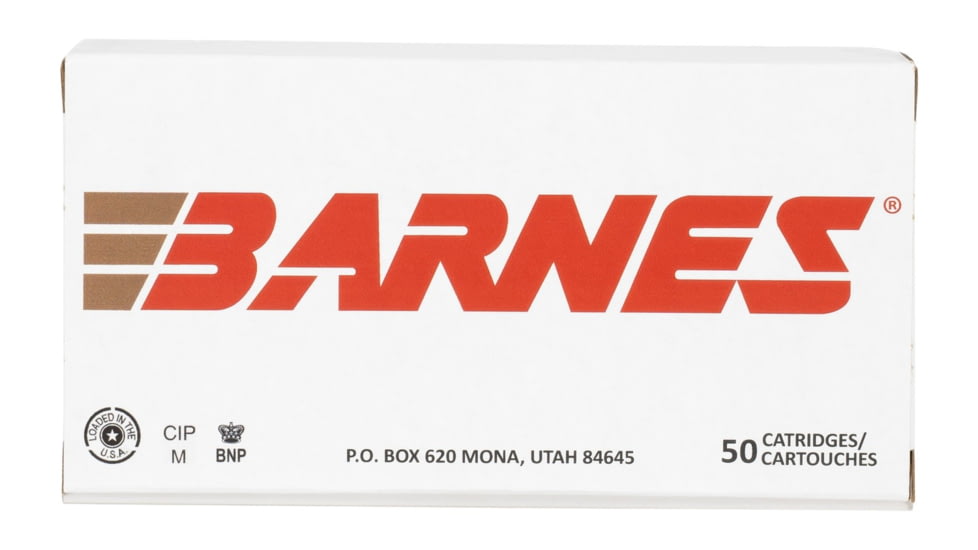 Barnes Bullets 32522 9Mmluger Subsonic 147Gr Sierra Jacketed Hollow Point 50 Per Box/10 Case, 187247