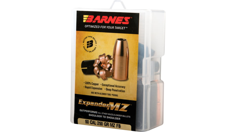 Barnes Bullets 30583 Expander MZ 50 Black Powder Expander MZ 300 GR 24
