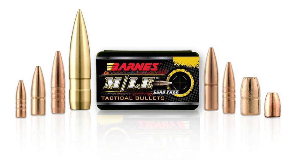 Barnes M/LE TAC-RRLP Rifle Bullets 6.8mm .277 85 gr RRLP-FB 100/ct, 30252