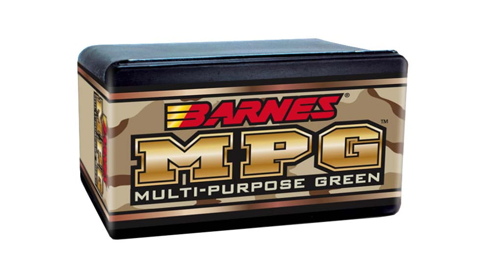 Barnes MPG Rifle Bullet, 6.8mm Caliber, 85 Grain, Flat Base, 100 Bullets, 30249