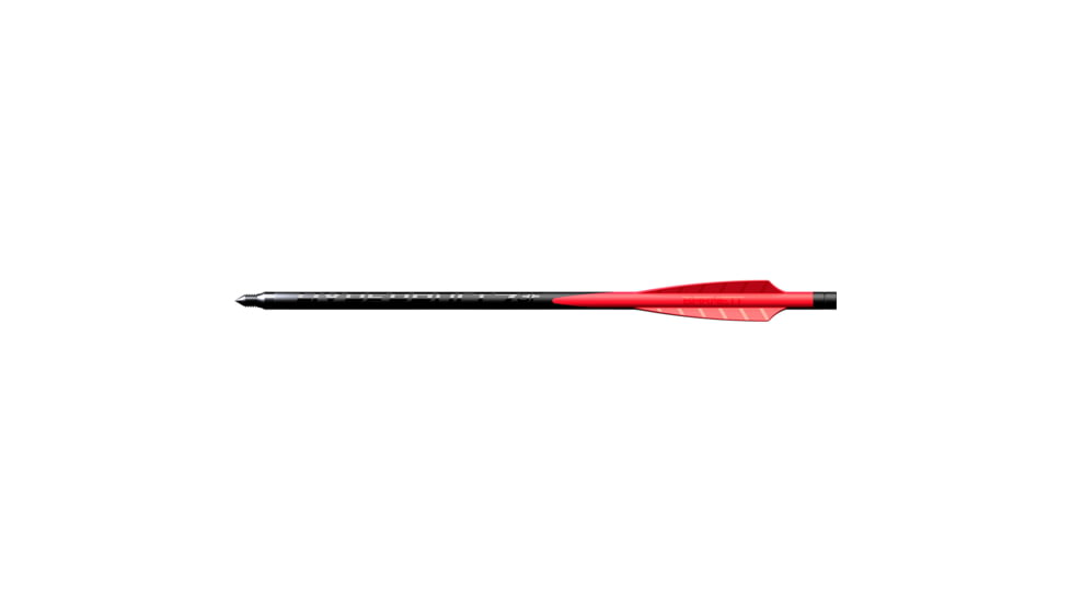 Barnett Demun Hyperbolts 3-Fletch, 12 Pack, Black, BAR50038