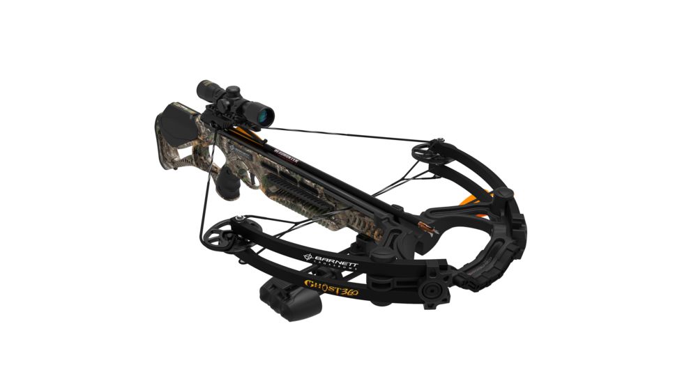 Barnett Crossbows Ghost 360 Crossbow, Camouflage Illuminated Scope, 78630