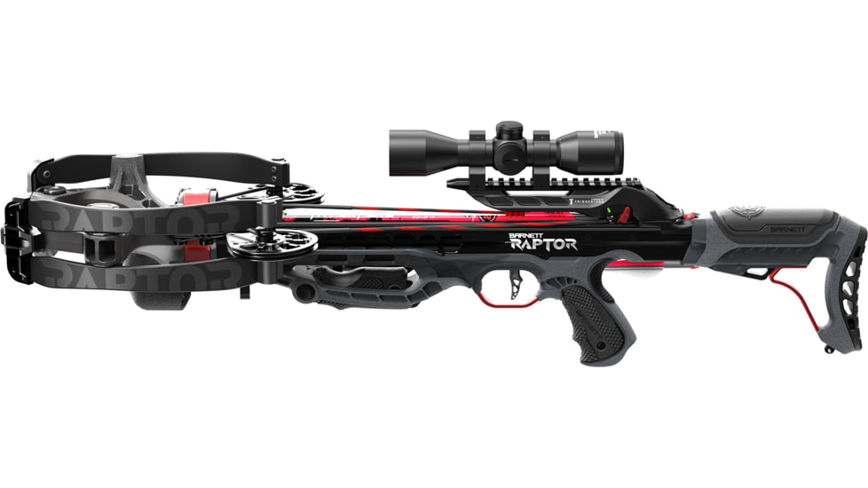 Barnett Hyper Raptor 410 Crossbow Package, Black, BAR78182