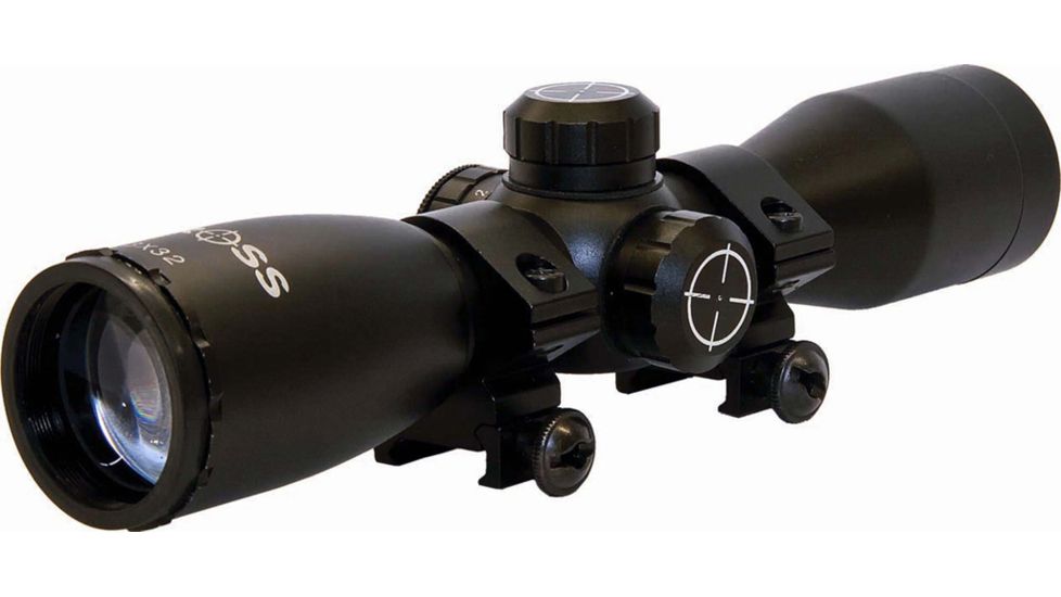 Barnett Crossbows Illuminated Crossbow Scope, 3x32 Illuminated Reticle 95199