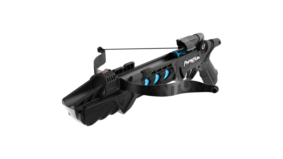 Barnett Phantum Toy Pistol Crossbow, Black/Blue, BAR50023