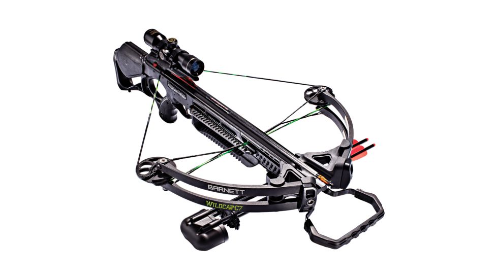 Barnett Crossbows Wildcat C7 Crossbow Package / 125 lb Draw Weight, Black, 78131