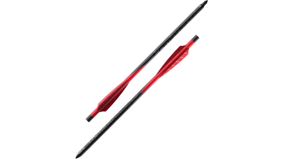 Barnett Demun Hyperbolts 3-Fletch - Pack of 12, Black, BAR50038