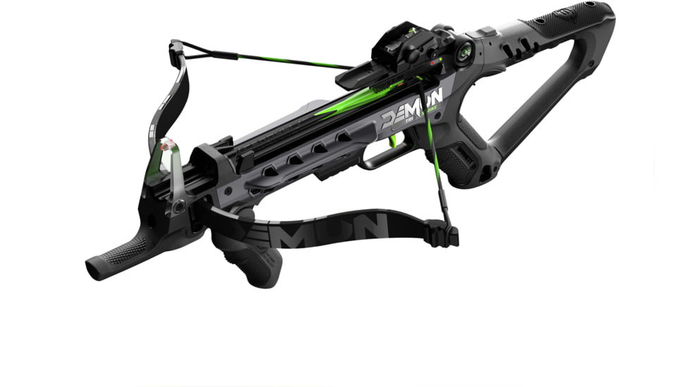 Barnett Crossbows Demun Tri Strike Compact Crossbow, Black, BAR50013