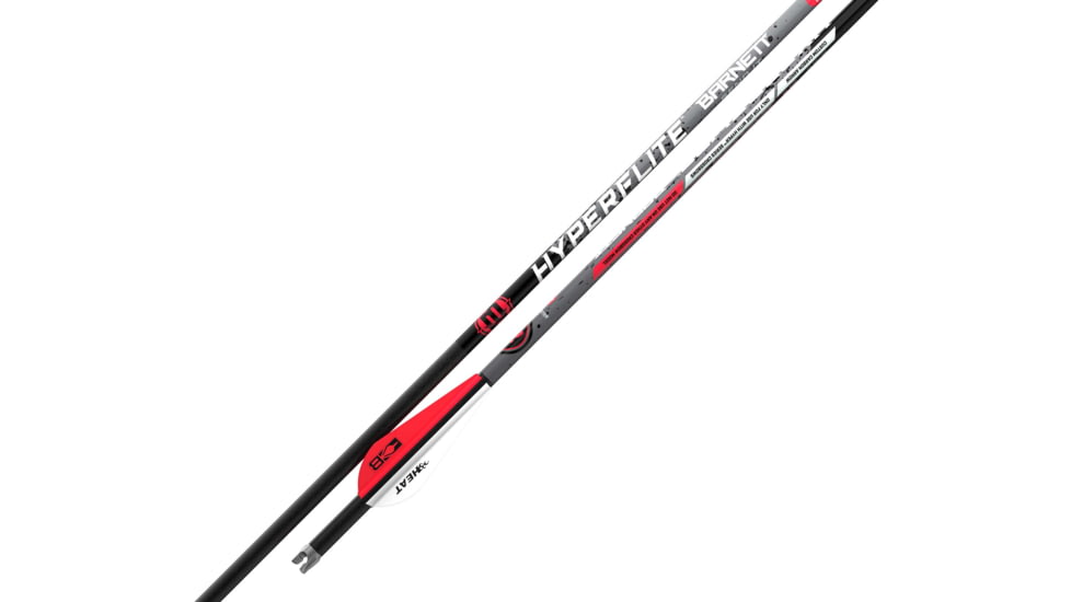 Barnett Hyperflite Crossbow Bolts 1004988, Black, BAR20043