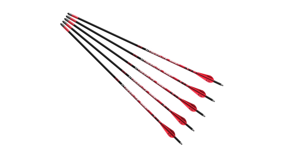 Barnett Hyperflite Crossbow Bolts 1004991, Black, BAR20041