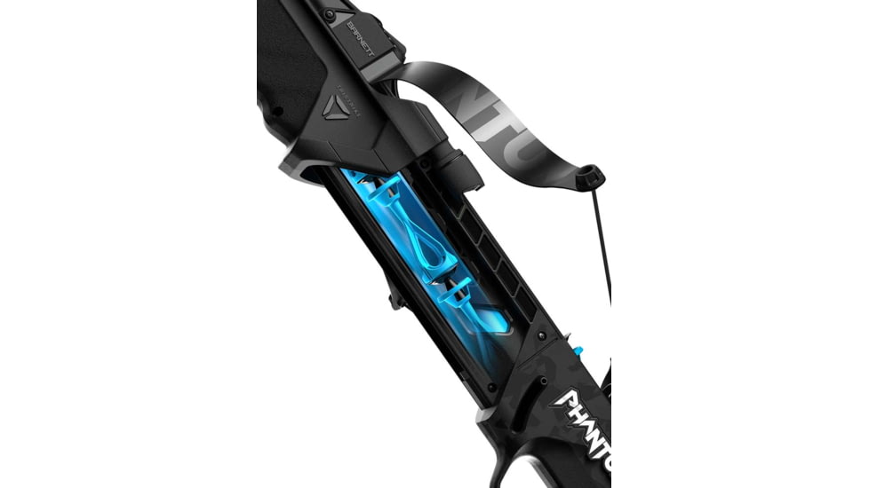 Barnett Phantum Suction Dart Crossbow, Compact, Black/Blue, BAR50023