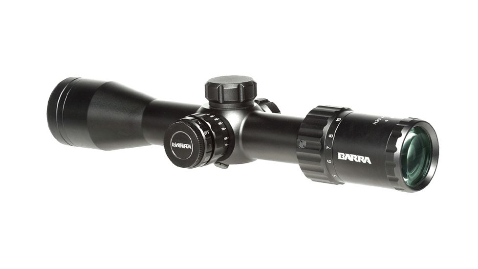 Barra Optics 4-16x50mm H30 Compact Rifle Scope, 30mm, Black, H1R Reticle H304-16X50B1
