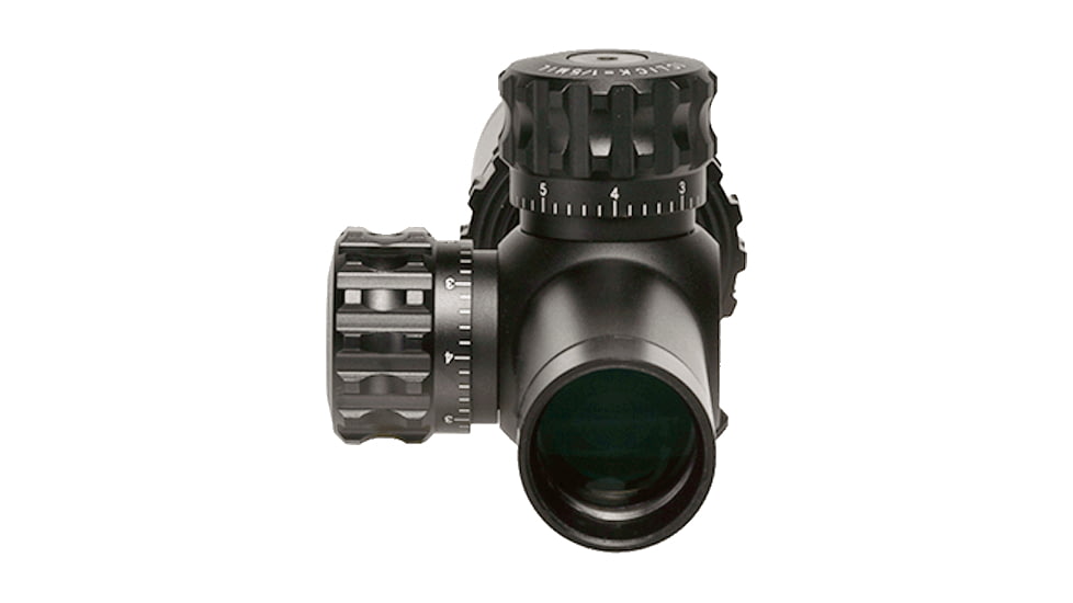 Barra Optics FT 1-5x24 Rifle Scope, 30mm Tube, Second Focal Plane, Duplex Reticle, MIL Adjustment, Black, FT1-5X24