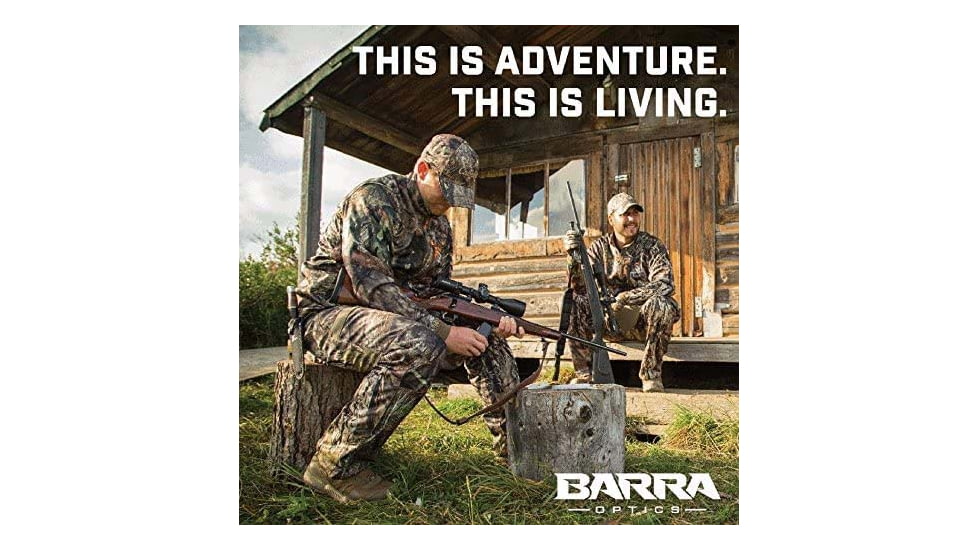 Barra Optics FT 2-10x44 Rifle Scope, 30mm Tube, Second Focal Plane, BDC Reticle, MIL Adjustment, Black, FT2-10X44SF