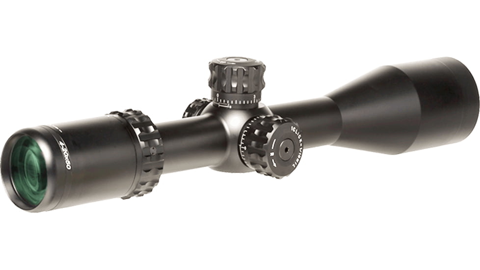 Barra Optics FT 4-20x50 Rifle Scope, 30mm Tube, Second Focal Plane, Mildot Duplex Reticle, MIL Adjustment, Black, FT4-20X50SF