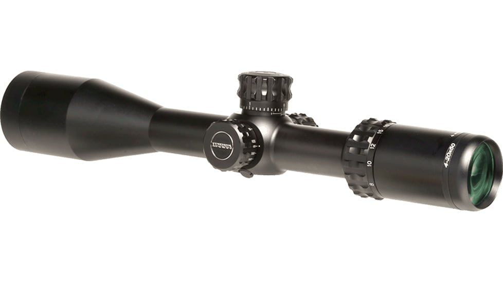 Barra Optics FT 4-20x50 Rifle Scope, 30mm Tube, Second Focal Plane, Mildot Duplex Reticle, MIL Adjustment, Black, FT4-20X50SF